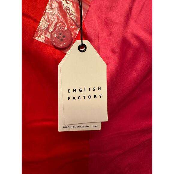 English Factory Red and Pink Blazer - Picture 7 of 10